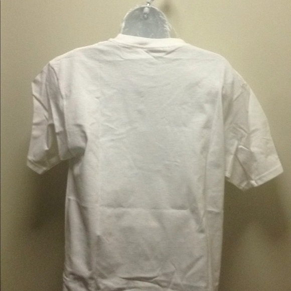 Men's tee shirt shirt sleeves sizes Medium color W - Picture 4 of 6